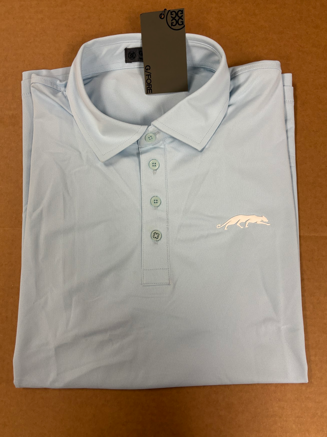 G/FORE LOGO POLO / BABY BLUE – BryanGolf